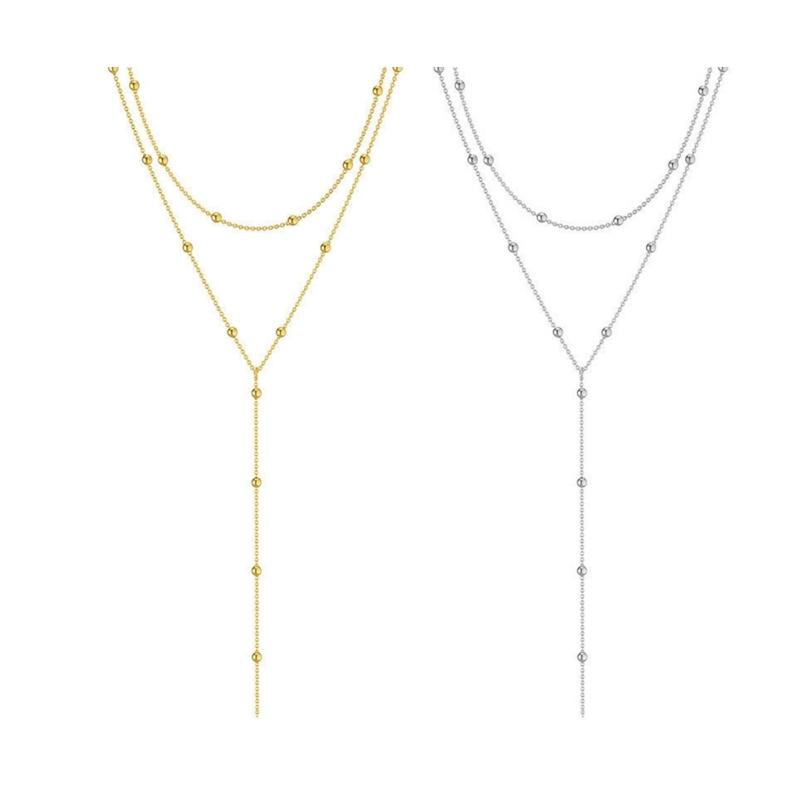 Women'S Formal Wear Accessories - J78F 세련된 다중 가닥 체인 목걸이
