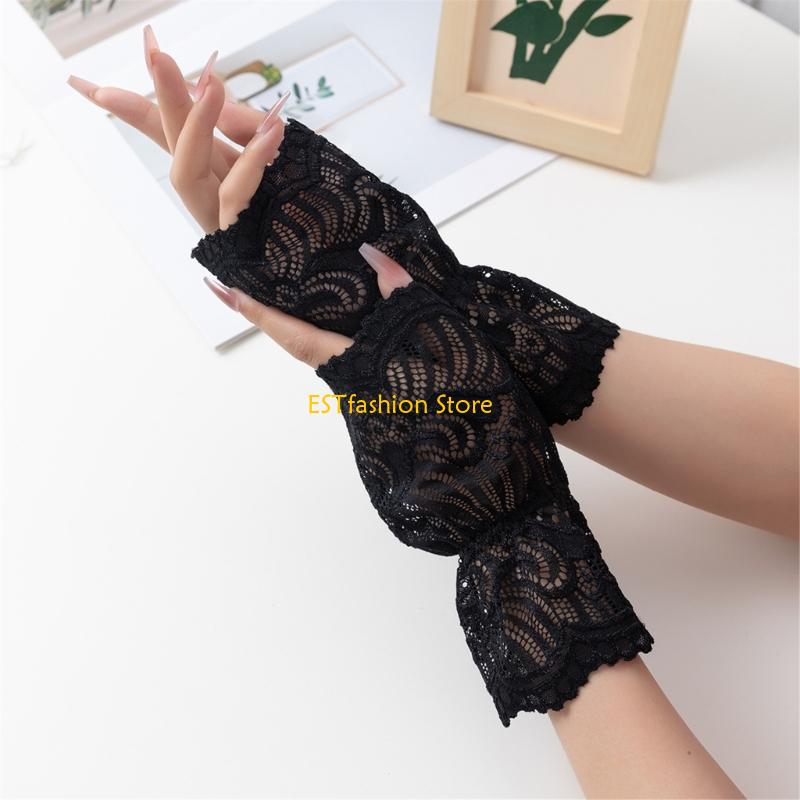 Women'S Formal Wear Accessories - Y5GC 레이스 분리형 슬리브 커프 레이어드
