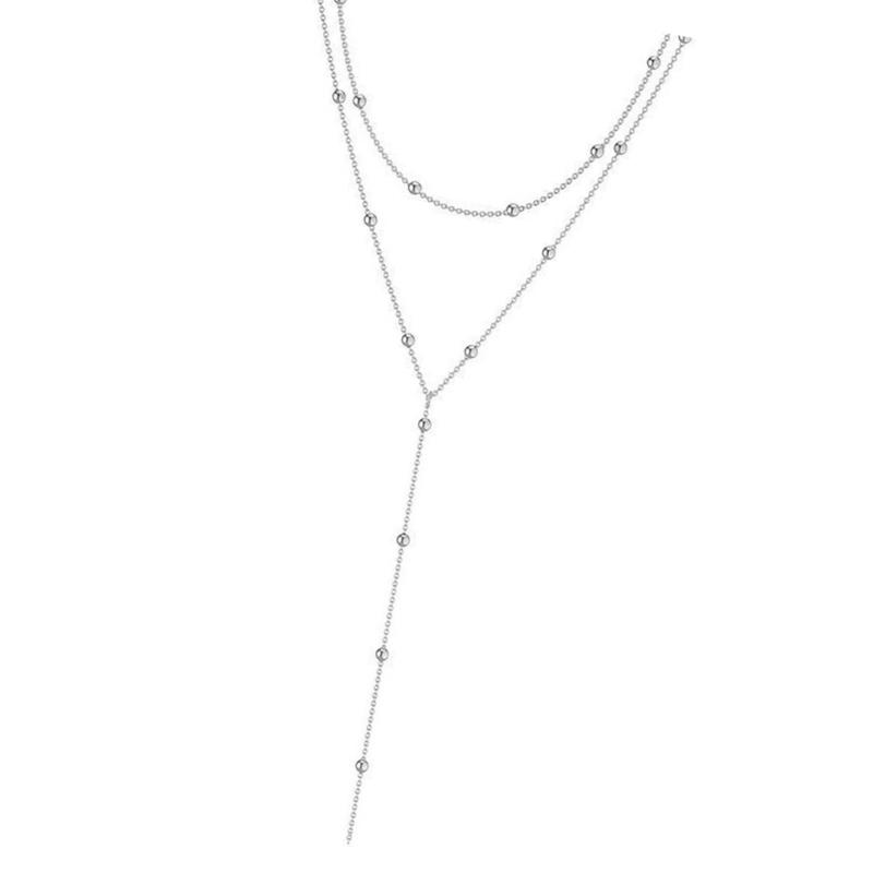 J78F 세련된 다중 가닥 체인 목걸이 섬세한 프린지  - Women'S Formal Wear Accessories 리뷰 및 가격