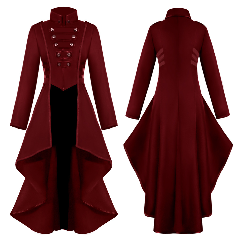 고딕 해적 드레스 할로윈 의상 여성 빈티지 가운 중세풍 - Vintage Women'S Formal Wear 리뷰 및 가격