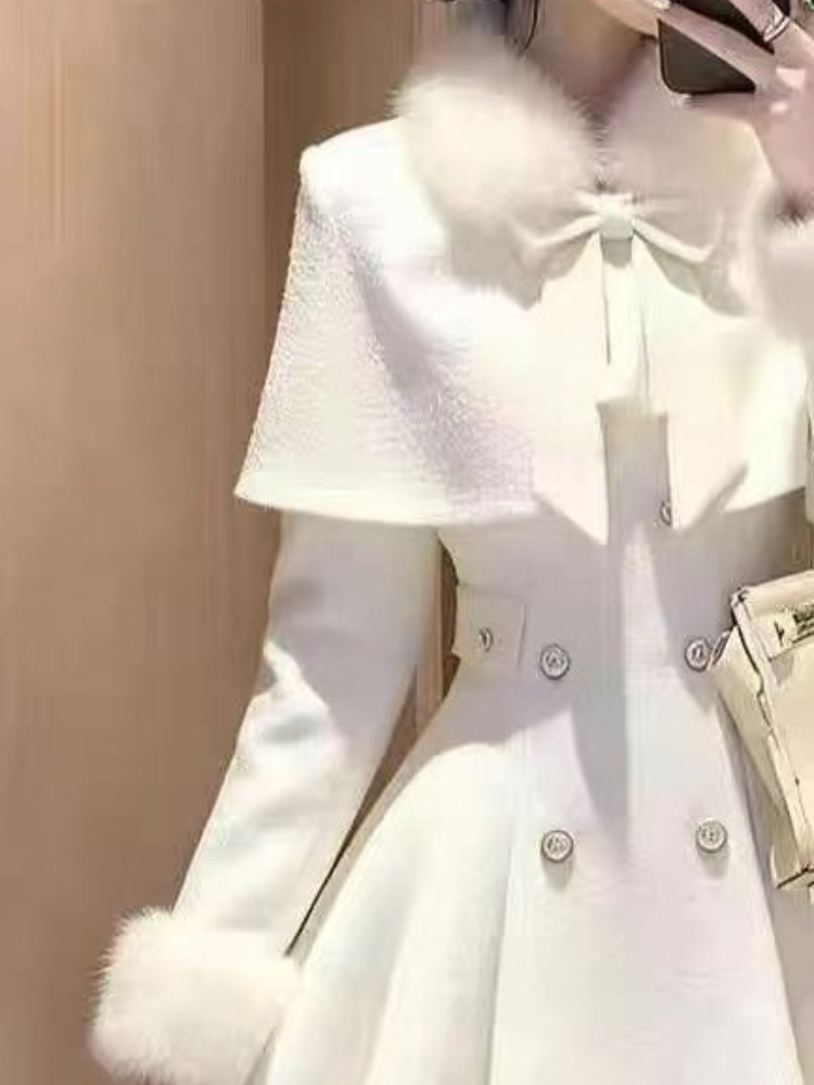 프렌치 엘레강트 빈티지 울 2피스 세트 여성용 인조 모 - Vintage Women'S Formal Wear 리뷰 및 가격