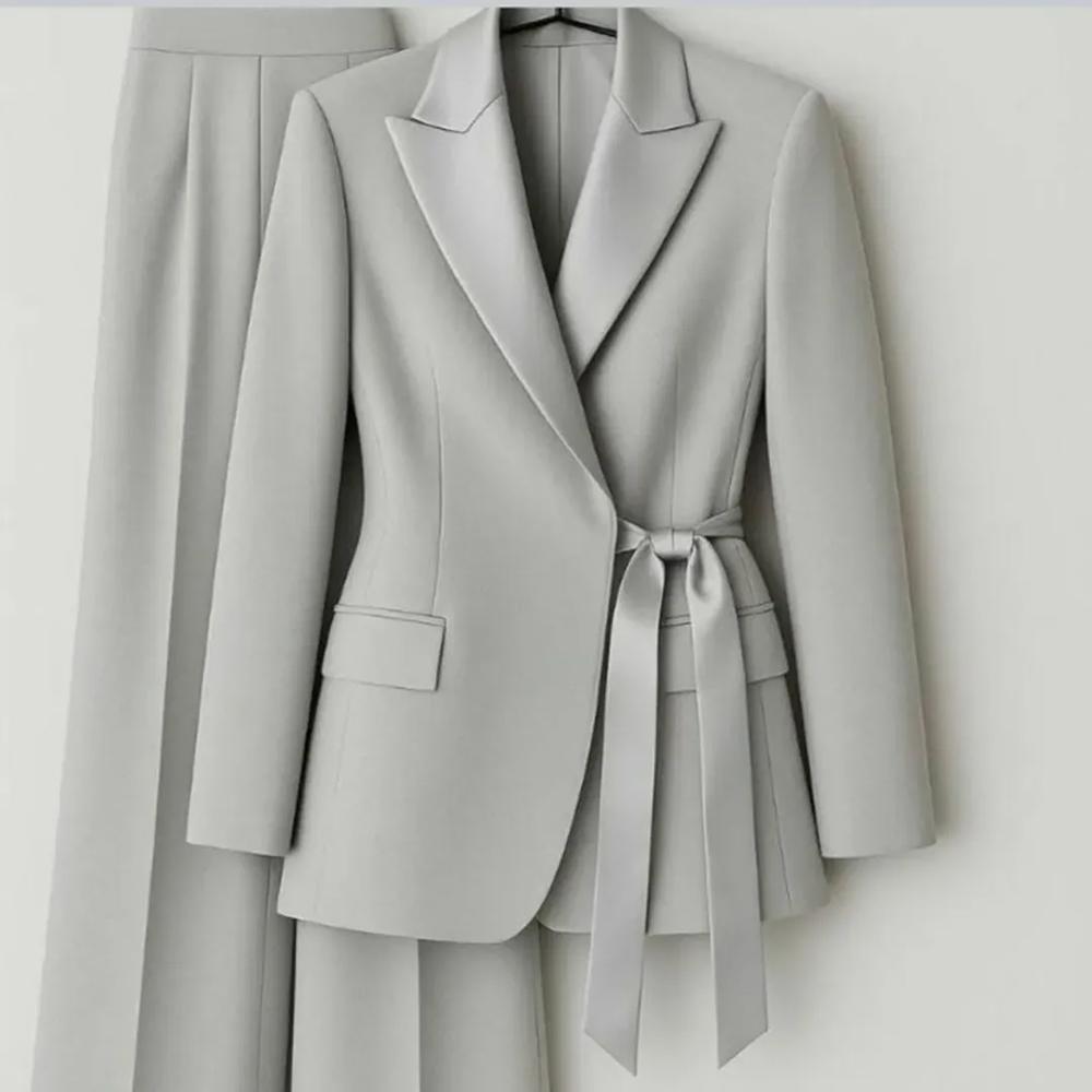 맞춤형 여성 정장 블레이저 패션 피크 라펠 슬림 오피스 - Women Formal Wear Trousers 리뷰 및 가격