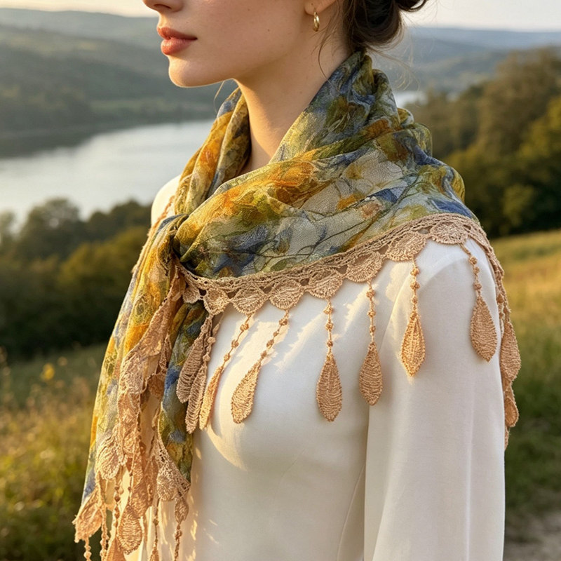 빈티지 꽃무늬 레이스 속이 빈 태슬 허리 스카프 보헤미 - Vintage Women'S Formal Wear 리뷰 및 가격
