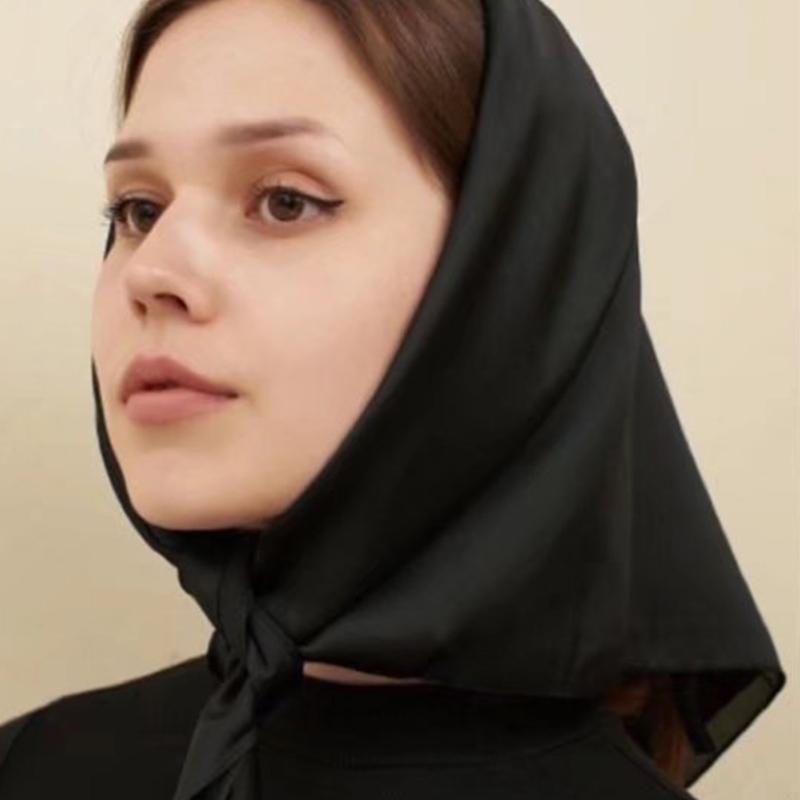 모조 실크 스카프 부드럽고 통기성 목 스카프 여성을위한 - Women'S Formal Wear Accessories 리뷰 및 가격
