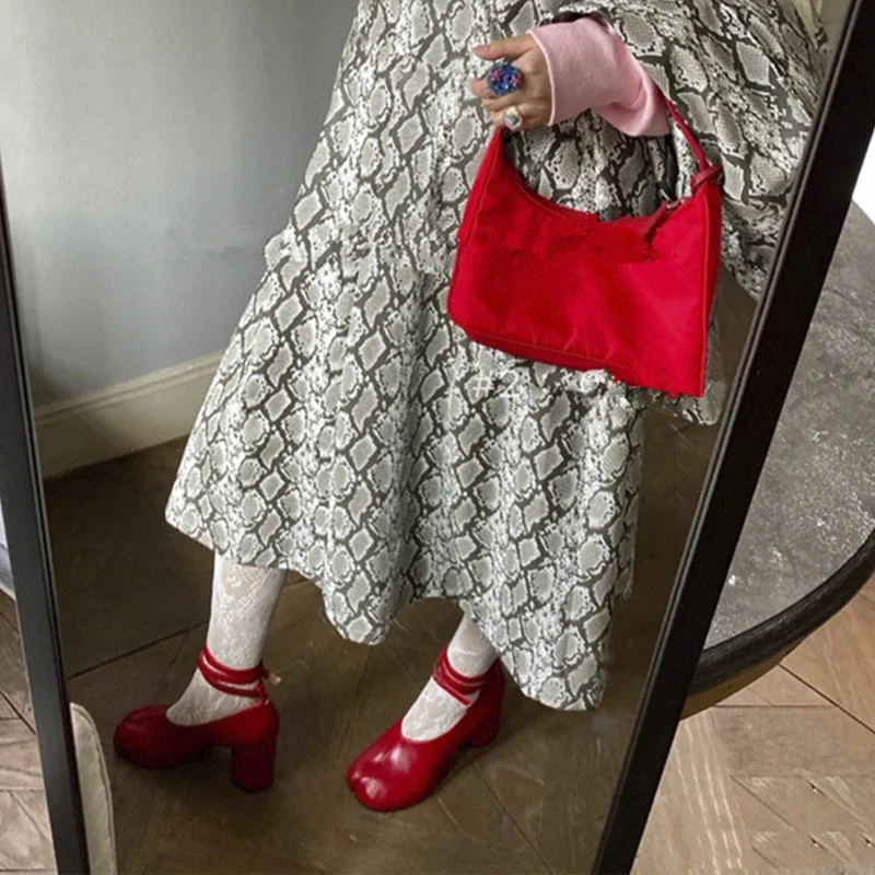 2026 빈티지 봄 패션 스플릿 토 여성 펌프스 청키  - Vintage Women'S Formal Wear 리뷰 및 가격