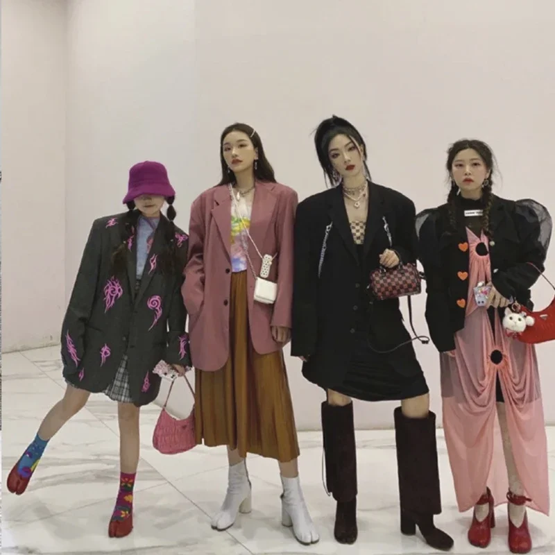 2026 빈티지 봄 패션 스플릿 토 여성 펌프스 청키  - Vintage Women'S Formal Wear 리뷰 및 가격